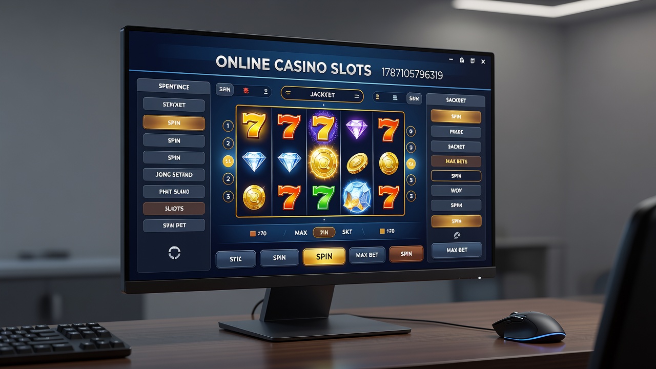 Diverse group of players engaging with online slot games on mobile devices