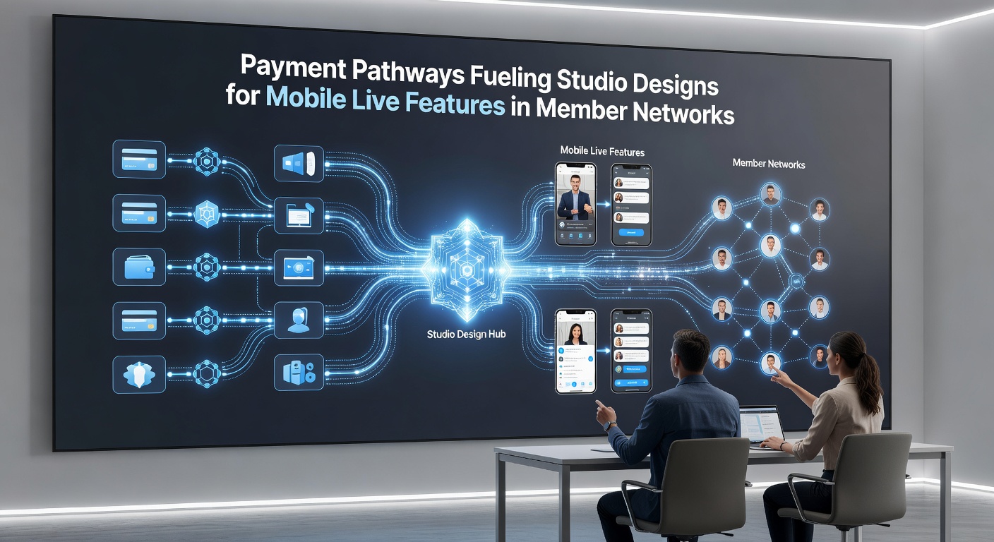 Mobile live feature interface demonstrating instant payment confirmations