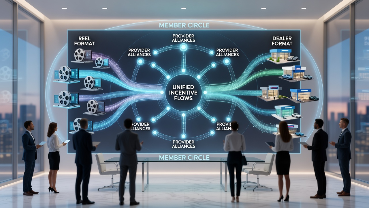 Live dealer and slot reel integration through provider partnership systems