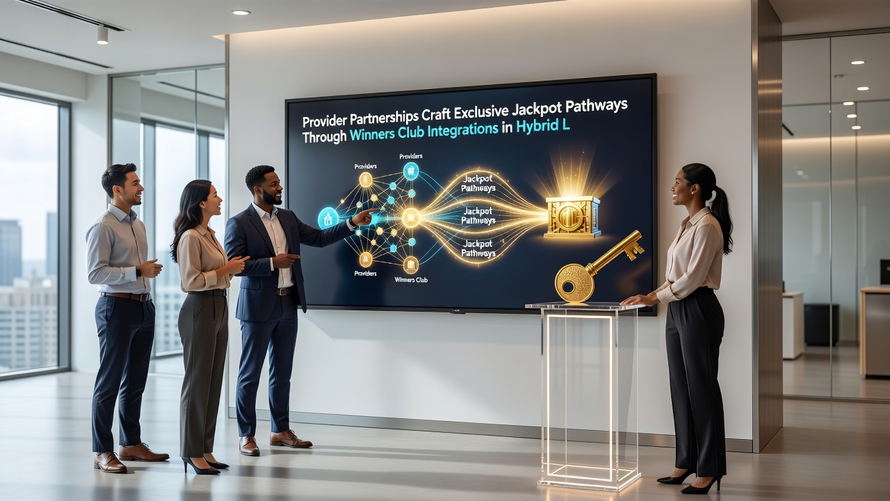 Live dealer and mobile slot integration showing winners club jackpot pathways in action